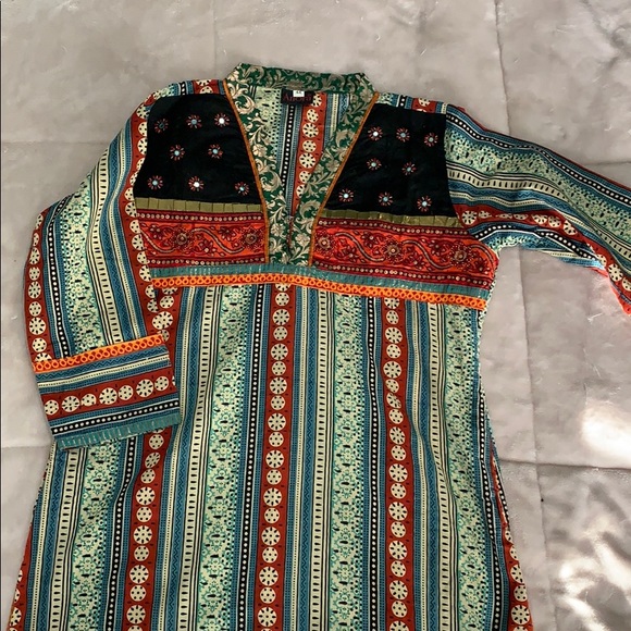 Women’s  Boho tunic size small - Picture 2 of 8